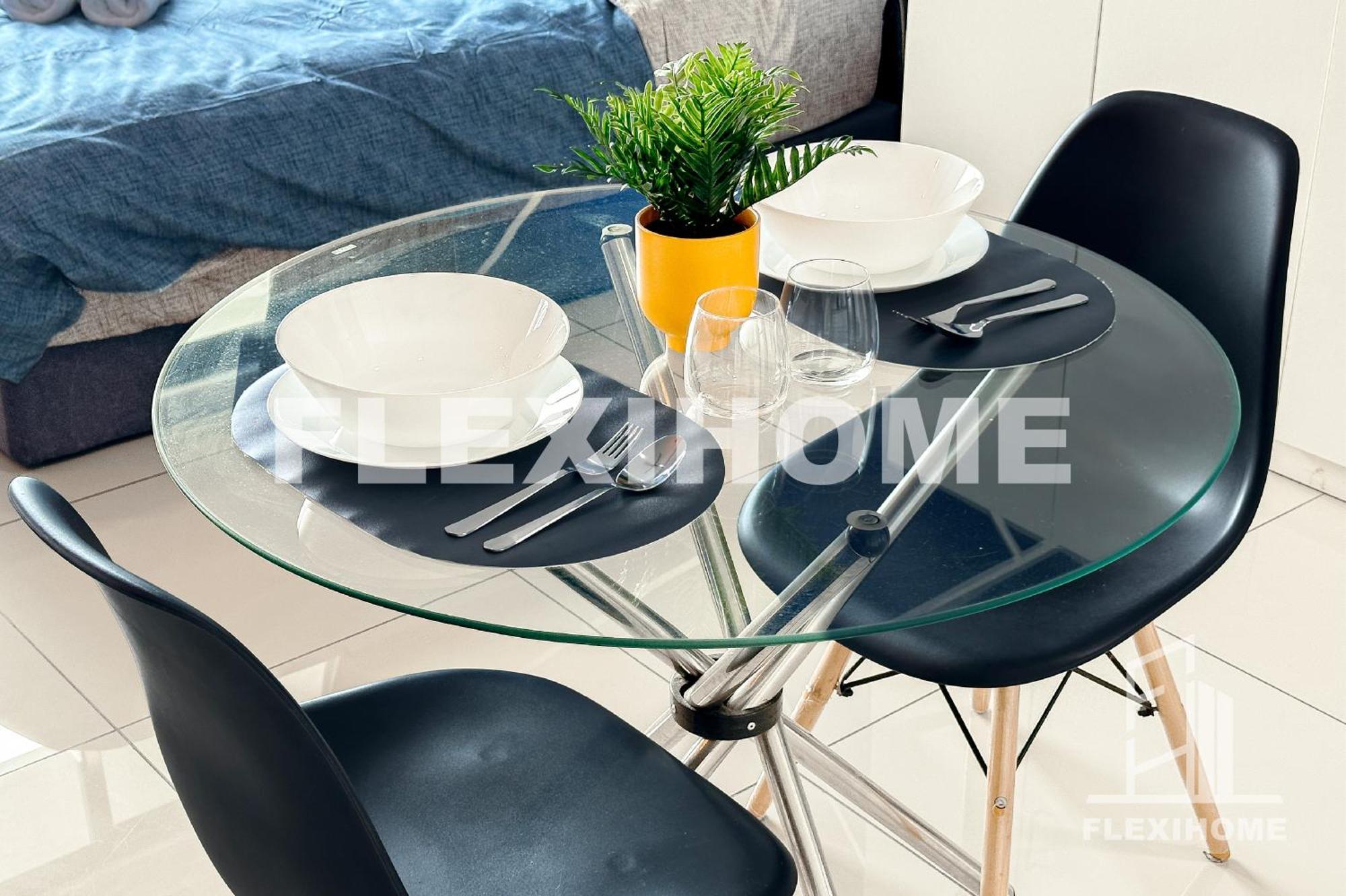 Netflix-Designed Studio Home At Cybersquare, Cyberjaya By Flexihome-My Exteriér fotografie