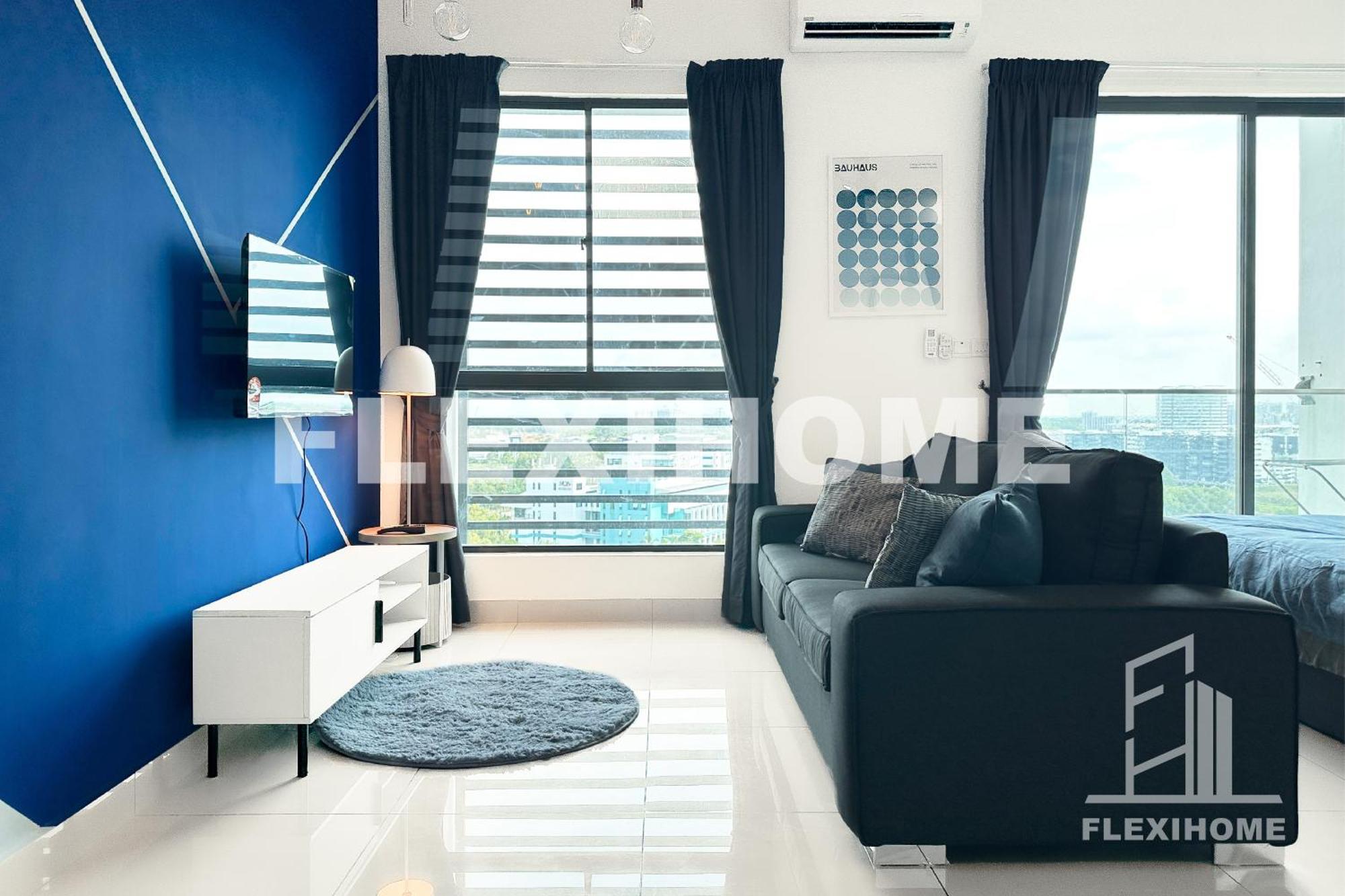 Netflix-Designed Studio Home At Cybersquare, Cyberjaya By Flexihome-My Exteriér fotografie