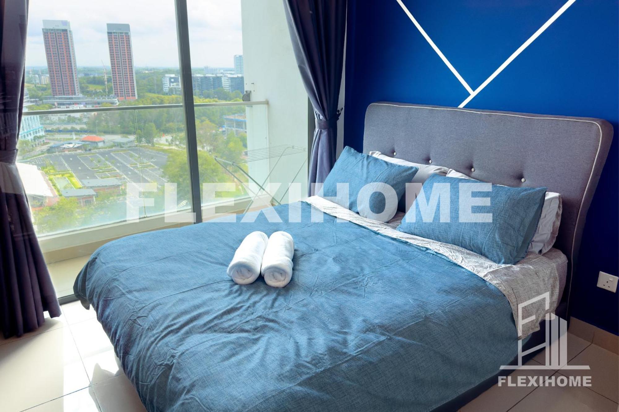 Netflix-Designed Studio Home At Cybersquare, Cyberjaya By Flexihome-My Exteriér fotografie